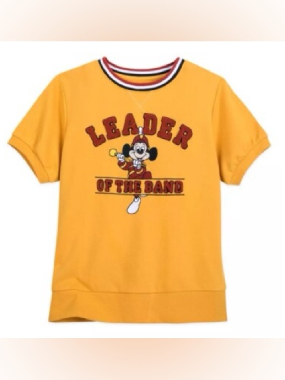 Disney Leader of the Band Mickey Mouse Vintage Style Tee